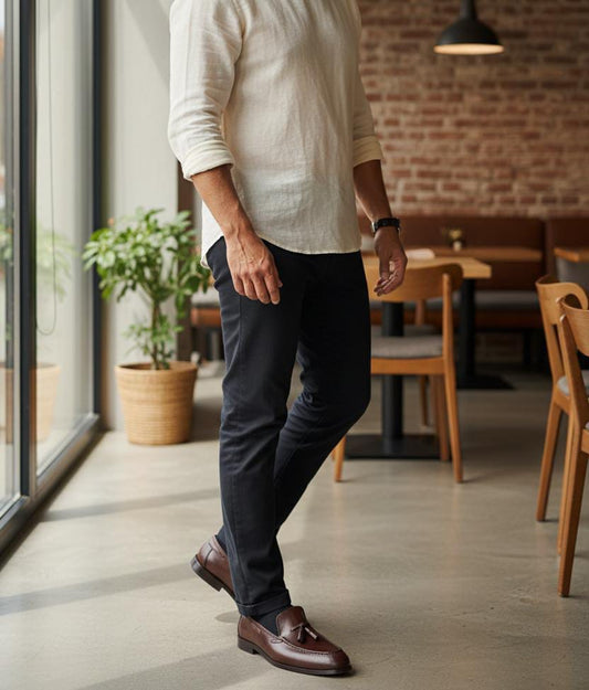Brown Leather Loafer | Leather Shoes | Penny Loafer Leather sole in Brown Color | Tassel Loafer