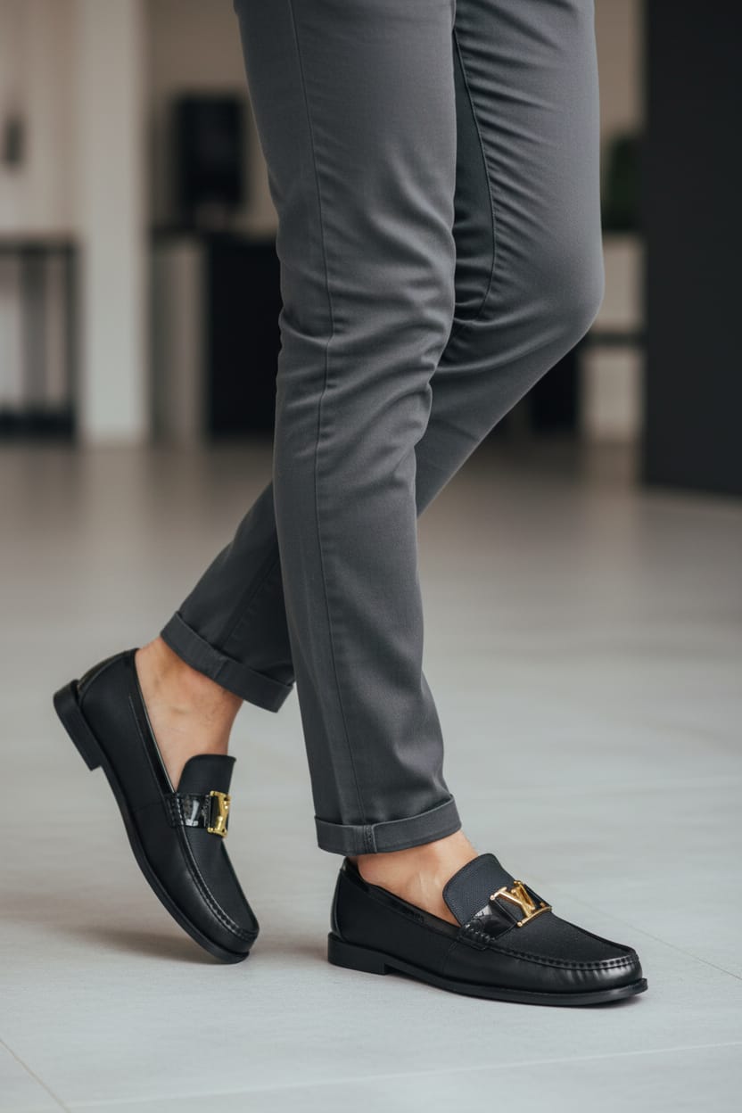 Single Monk Strap | Leather Sole | Monk Black Color