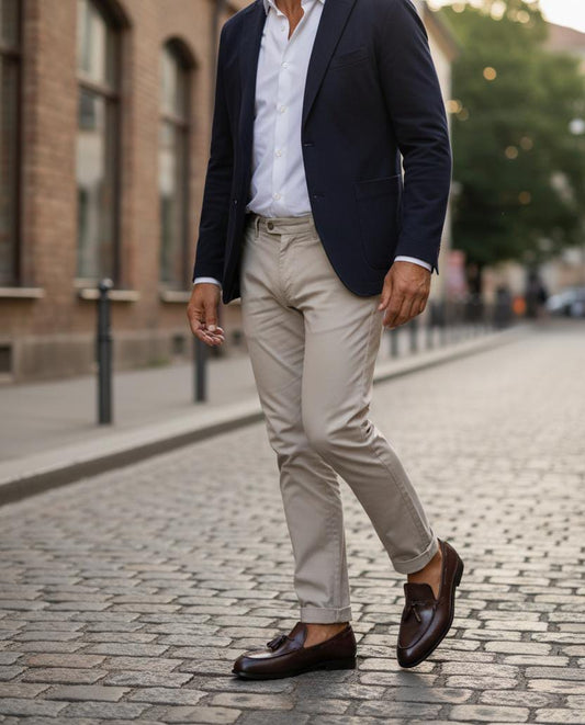 Brown Leather Loafer | Leather Shoes | Penny Loafer Leather sole in Brown Color | Tassel Loafer