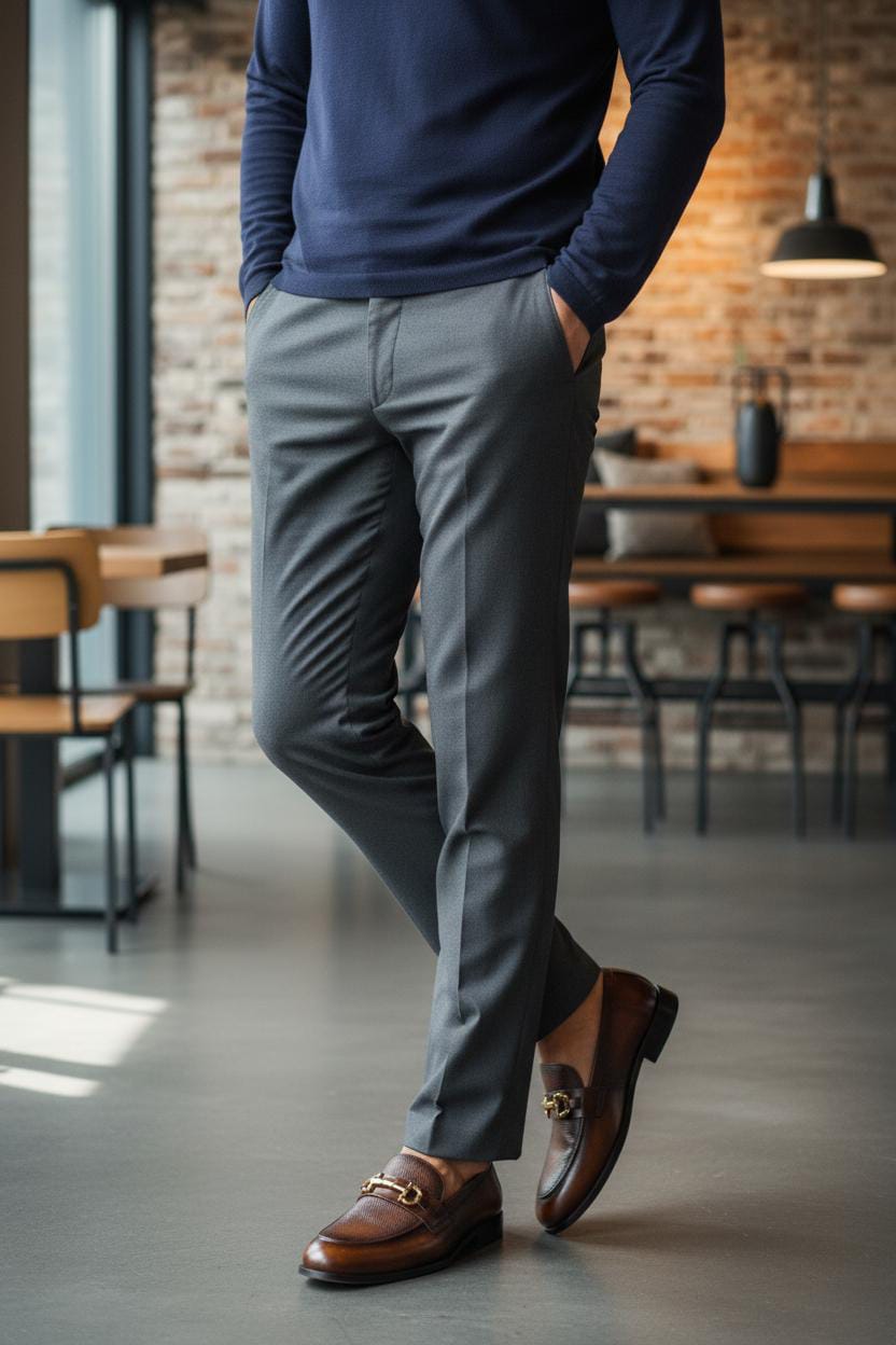 Penny Loafer | Leather Sole | Loafer Brown Color | Elegant Design