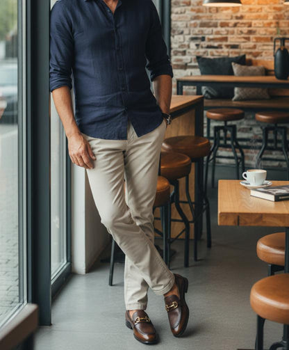 Penny Loafer | Leather Sole | Loafer Brown Color | Elegant Design