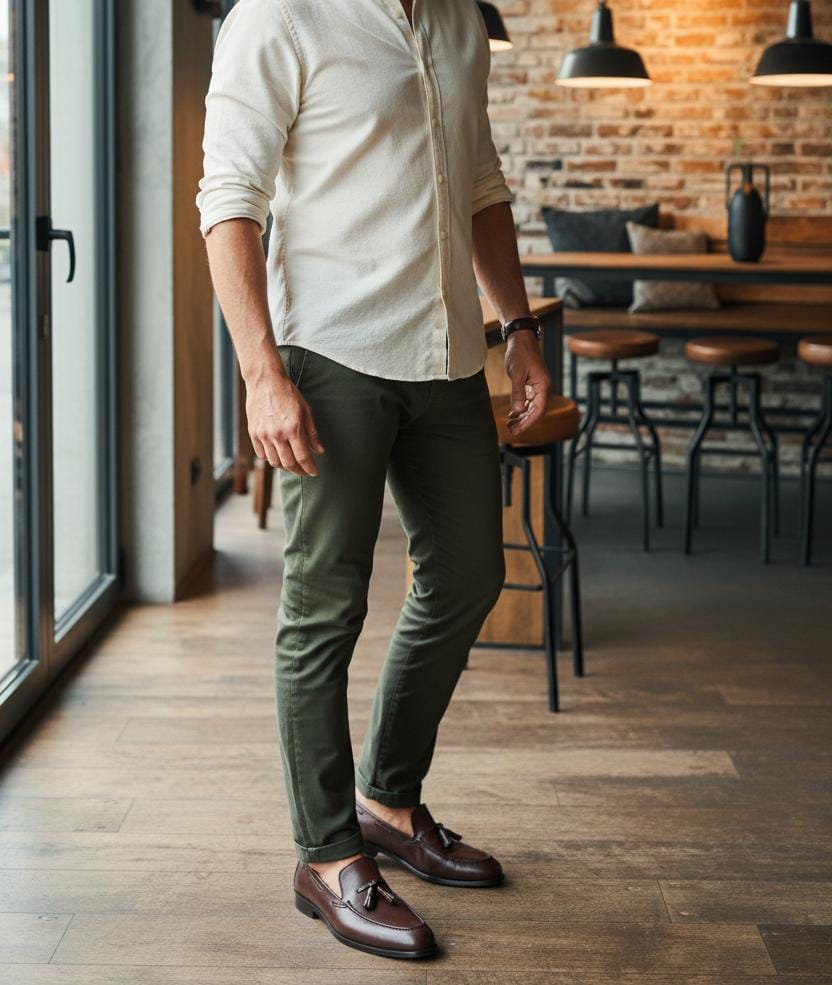 Brown Leather Loafer | Leather Shoes | Penny Loafer Leather sole in Brown Color | Tassel Loafer