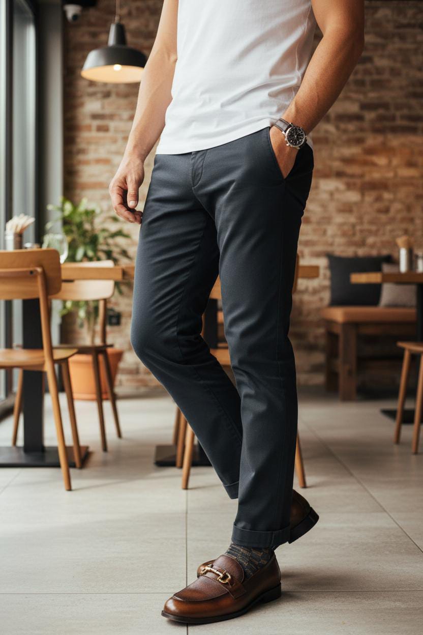 Penny Loafer | Leather Sole | Loafer Brown Color | Elegant Design